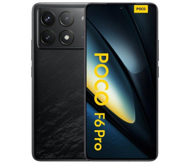 POCO F6 Pro 12/512GB Czarny - 1246219 - zdjęcie